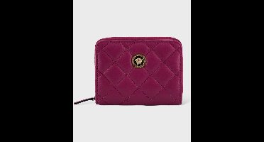 Versace Nappa Leer Bifold Portomonee Paars