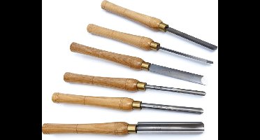 Houtdraaibeitelset HSS 2