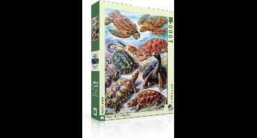 New York Puzzle Company - Vintage Images Turtles - 1000 stukjes puzzel