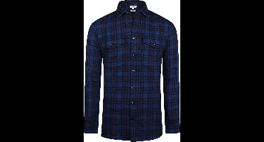 McGregor Overshirt Tartan Ruit Donkerblauw - Maat XXL - Heren