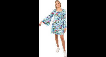 Jaren 80 Cassette Pop Love Jurk Vrouw