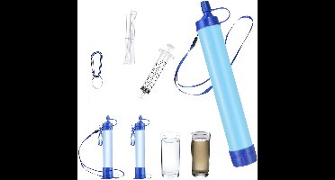 oCreon Waterfilter Outdoor Drinkwaterfilter 99 -99% Bacteriën Protozoa Verwijderen Camping Noodgevallen