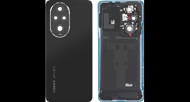 Honor, Achterruit voor Honor 200 Pro Original Service Pack, Zwart