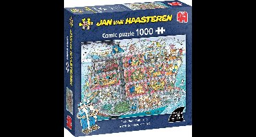 Jan van Haasteren - Cruiseschip - 1000 stukjes puzzel - Legpuzzel
