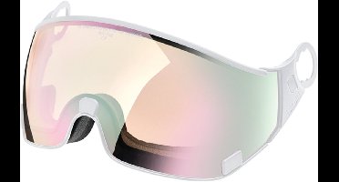 CP 59 Skihelm Vizier los - Meekleurend & Polariserend - DL Vario Brown Pol Water Pink MirrorCat. 1-2 (//) - Voor CP Skihelmen