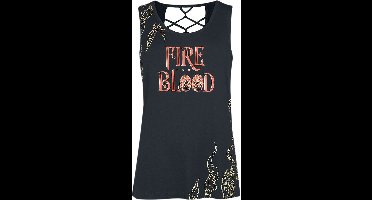 Game Of Thrones Fire And Blood Dames Top - zwart - M