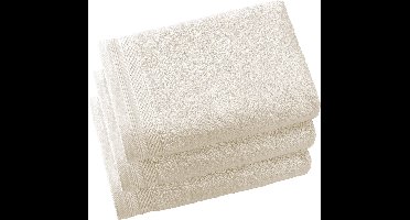 De Witte Lietaer Gastendoekjes Contessa, Vanilla - 40 x 60 cm - 3 stuks - Katoen