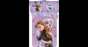 Disney Frozen BABY Dekbedovertrek, Hug - 135 x 100 cm - Katoen