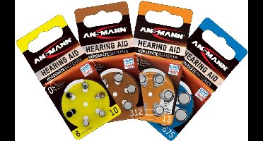 Ansmann AZA10 Wegwerpbatterij Zink-carbon