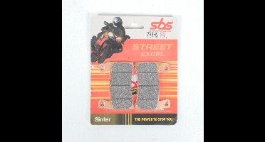 sbs remblokje voor harley davidson 1800 flstnse 2015 tf9 / av motorfiets nieuw