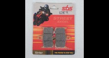 Plaquette de frein AV 622HS FR SBS pour moto Honda 1000 Cb F Big One 1993 à 1997