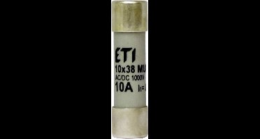 ETI 002625400 Multimeterzekering (Ø x l) 10.30 mm x 38 mm 2 A 1000 V Inhoud 1 stuk(s)