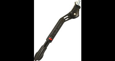 Falkx Verstelbare fietsstandaard - brede basis - geschikt voor e-bikes - 24-28 inch - zwart