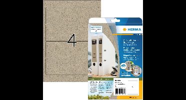 10760 - Brown - Rectangle - Permanent - 192 x 61 mm - A4 - Paper