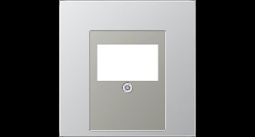 JUNG AL2969T JUN AFDEKK.LS-AANSL.ALUMINIUM