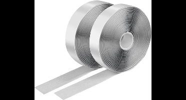 Klettband-Set, wei�, Breite: 25 mm, Rolle, 5m