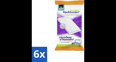 Bison - Original - Vochtvreter - Navulzak - 1 KG - 1 Stuk - Lavendel - Voordeelverpakking - 6 stuks