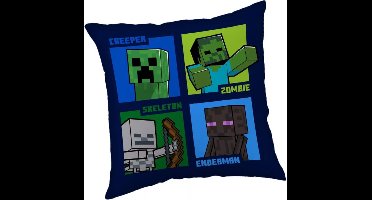 Minecraft Mob callout sierkussen 40X40 cm