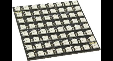Ontwikkelingsbord NeoPixel NeoMatrix 8x8 - 64 RGB LED Pixel Matrix Adafruit 1487