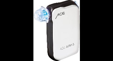 ACE AFM-5 Alcoholtester Wit 0 tot 4 ‰ Weergave via smartphone