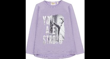 T-SHIRT MET LANGE MOUWEN VOOR MEISJES