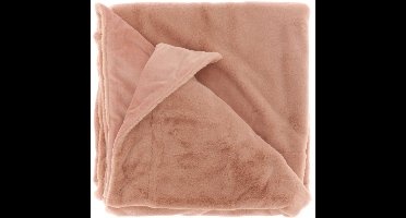 Plaid - Klaas - Roze - Polyester