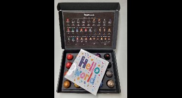 Koffie Proeverij Pakket 20 stuks verschillende smaken met Mystery Card 'Hello World' met persoonlijke (video) boodschap | Verjaardag | Sinterklaas | Kerstpakket | Vaderdag | Moederdag | Jubileum | Valentijnsdag