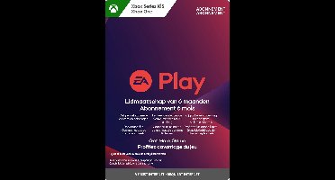 EA Play 6 Month - Xbox Series X|S/Xbox One - Subscription