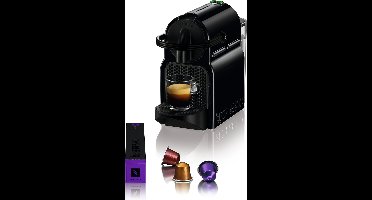 Nespresso Inissia Koffiecupmachine – Espresso & Lungo – 19 bar – Snelle opwarming (25 sec) – Automatische uitschakeling – Zwart – Compact design