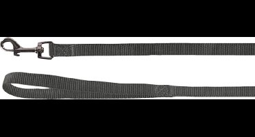 Flamingo Ziggi - Looplijn Honden - Looplijn Ziggi Donkergrijs 130cm 10mm - 1st - 134683 - 1st