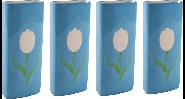 Svenska Living Radiatorbak luchtbevochtiger/waterverdamper - 4 st - 20 x 8 cm - porselein