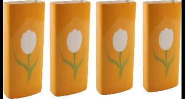 Svenska Living Radiatorbak luchtbevochtiger/waterverdamper - 4 st - 20 x 8 cm - porselein