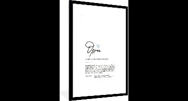 PosterMonkey - Poster - Betekenis - Opa - Cadeau voor man - Cadeau voor hem - Wanddecoratie - Woonkamer - Slaapkamer - 80x120 cm