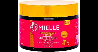 Mielle Organics Pomegranate & Honey Coil Sculpting Custard Hair Styling 340g
