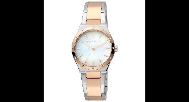 Millner dames horloge Chelsea - polshorloge - goudkleurig en witte plat - elegante horloge