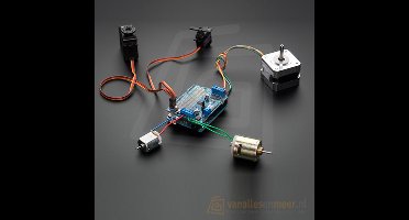 Adafruit Motor/Stepper/Servo Shield Kit voor Arduino - v2.3