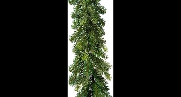 Decoris Guirlande - kerstslinger - groen - 270 cm - kerstversiering