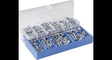 839619 Combi-schroeven assortiment 1000 onderdelen