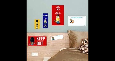 Minions Muurstickers Boys Room - 6 stuks - Multi