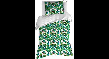 De Witte Lietaer Dekbedovertrek Puddle - Eenpersoons - 140 x 200/220 cm - Katoen