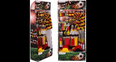 OOTB Voetbal Fanartikelen Display - Duitse Vlag - 294 artikelen - 158.7cm hoog