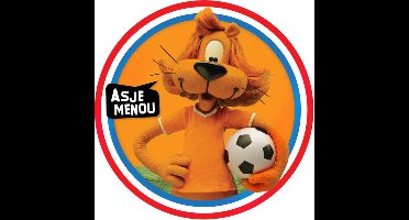 Loeki de Leeuw bierviltjes - 12 stuks - Asjemenou - oranje - 10 cm