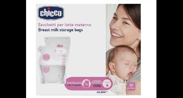 Chicco - Borstvoeding bewaarzakjes - 30 zakjes