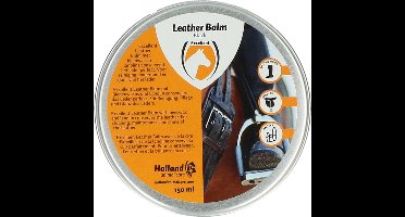 Excellent Leder & Zadel Balm Zwart - 150 ml - Ledervet - De basisverzorging voor alle soorten leder - Geschikt voor ruitermaterialen