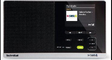 TechniSat DigitRadio 215 SWR 4 - Edition Transistorradio DAB+, VHF (FM) Zwart