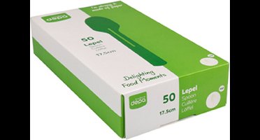 Biodore | Lepel | Papier | FSC | 17.5 cm | 50 stuks