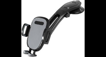 LuxeBass Telefoonhouder Auto (Grijs) | Verstelbaar en Universeel - LB520