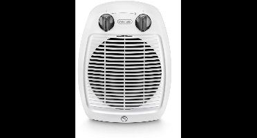 De’Longhi HVA3220 electrische verwarming Binnen Grijs, Wit 2000 W Ventilator elektrisch verwarmingstoestel