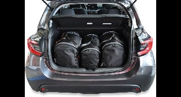 TOYOTA YARIS HATCHBACK HYBRID 2019+ 3-delig Reistassen Auto Interieur Kofferbak Organizer Accessoires