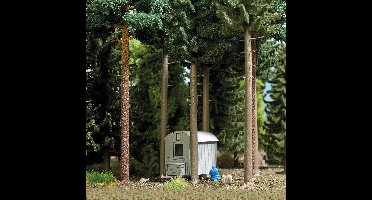 Busch - Forstwagen Grau H0 (3/21) * - BU1985 - modelbouwsets, hobbybouwspeelgoed voor kinderen, modelverf en accessoires